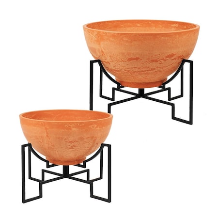 Book Publishing Co Jane II Plant Stand; Terracotta GR1493135